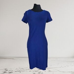 Jacob Royal Blue Midi Dress Size Small